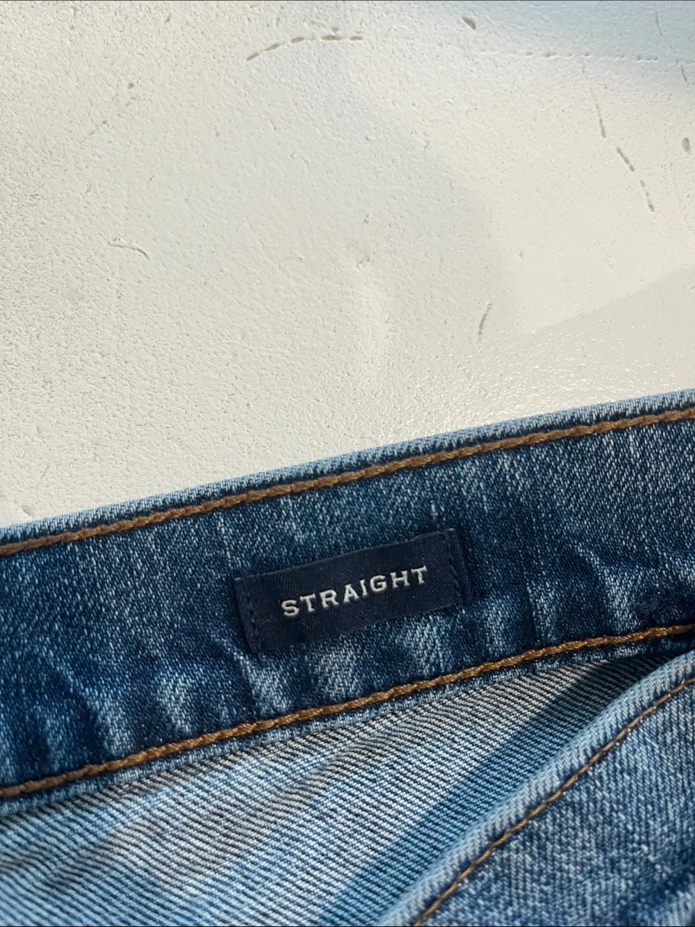J Crew Classic Straight Men's Blue Jeans - Lightweight Denim